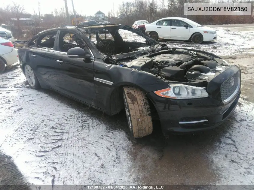 2015 Jaguar Xjl Portfolio VIN: SAJXJ2GD6F8V82150 Lot: 12198752
