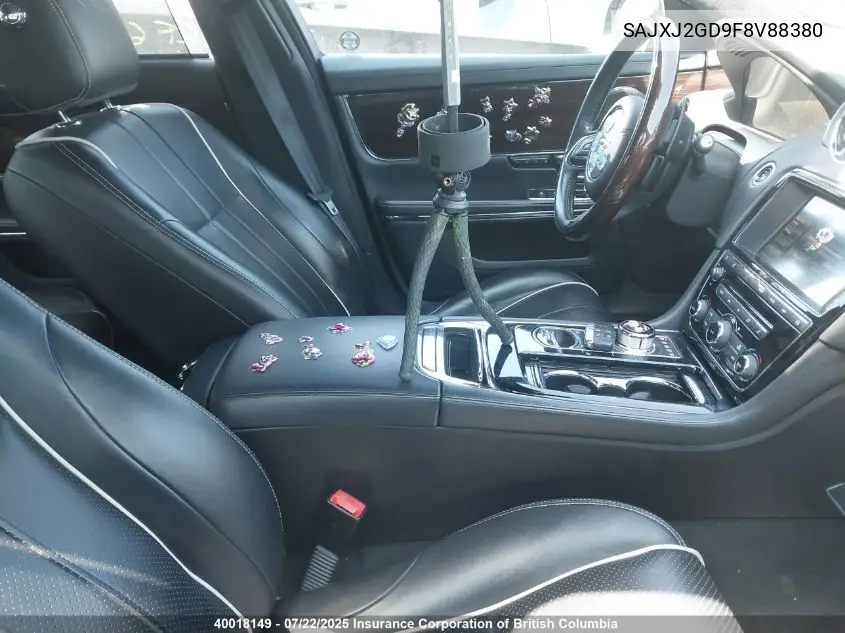 2015 Jaguar Xjl VIN: SAJXJ2GD9F8V88380 Lot: 40018149