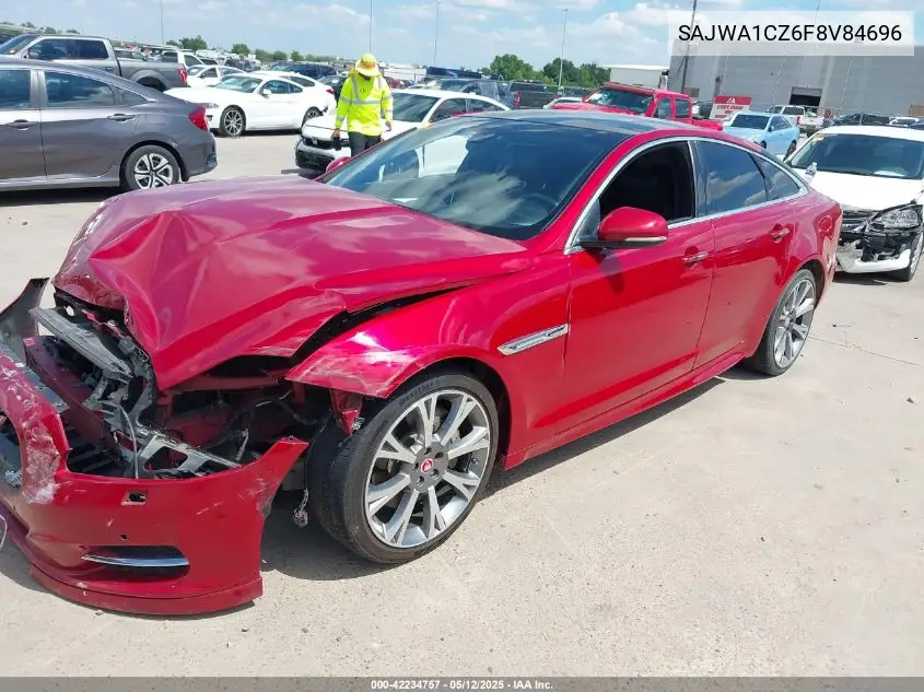 2015 Jaguar Xj VIN: SAJWA1CZ6F8V84696 Lot: 42234757