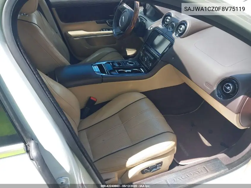2015 Jaguar Xj VIN: SAJWA1CZ0F8V75119 Lot: 42248663