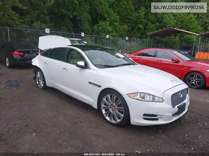 2015 Jaguar Xj Xjl Portfolio VIN: SAJWJ2GD2F8V90256 Lot: 42311335