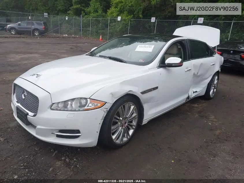 2015 Jaguar Xj Xjl Portfolio VIN: SAJWJ2GD2F8V90256 Lot: 42311335