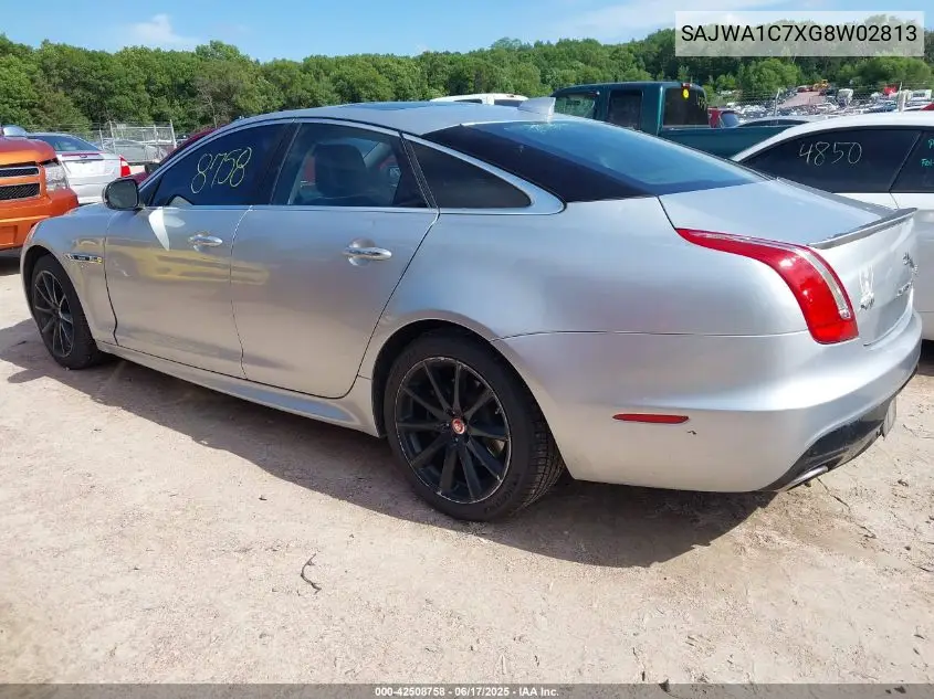 2016 Jaguar Xj R-Sport VIN: SAJWA1C7XG8W02813 Lot: 42508758
