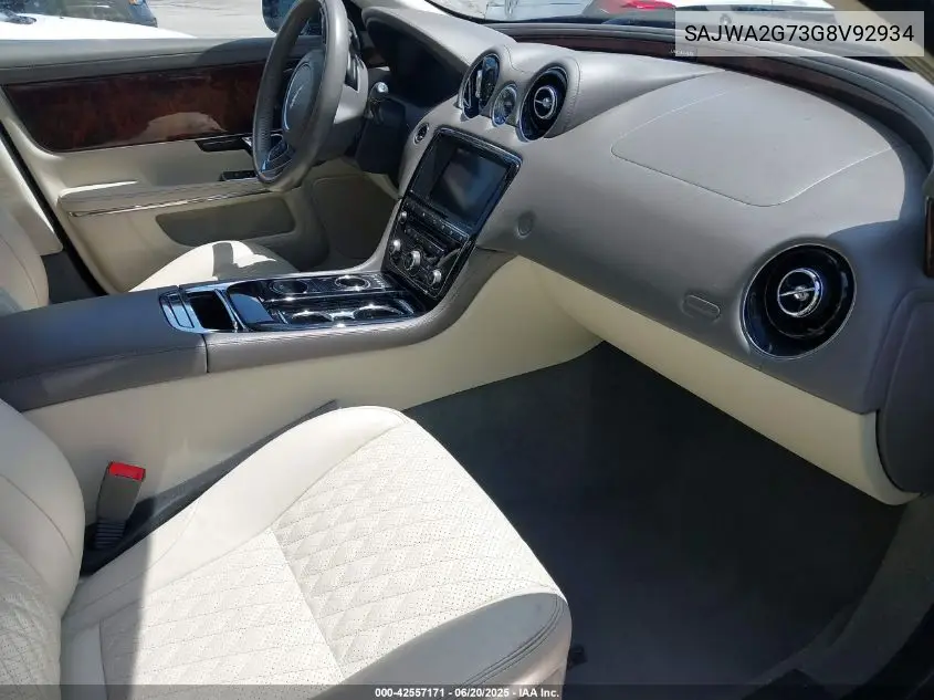 2016 Jaguar Xj Xjl Portfolio VIN: SAJWA2G73G8V92934 Lot: 42557171