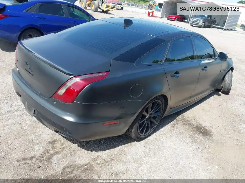 2016 Jaguar Xj R-Sport VIN: SAJWA1C78G8V96123 Lot: 42634904