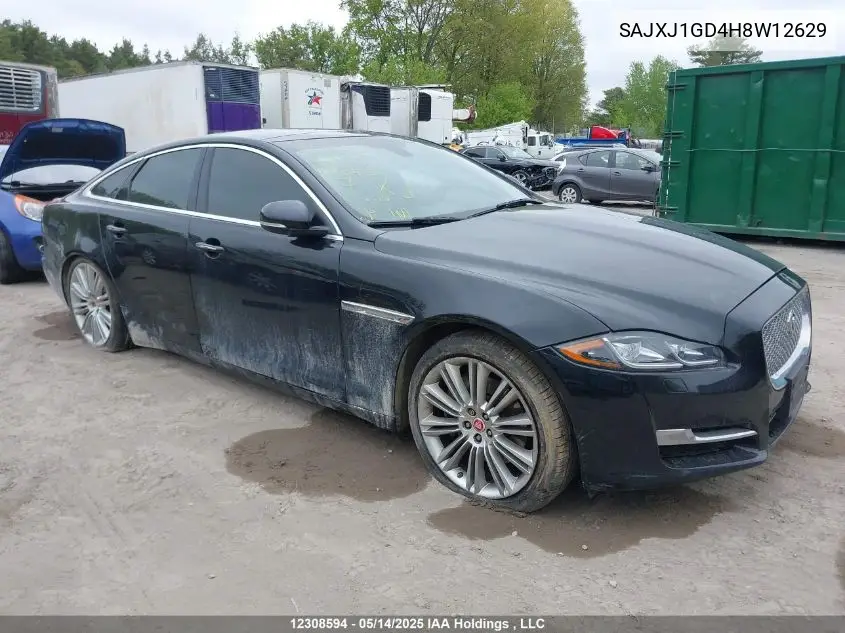 2017 Jaguar Xj VIN: SAJXJ1GD4H8W12629 Lot: 12308594