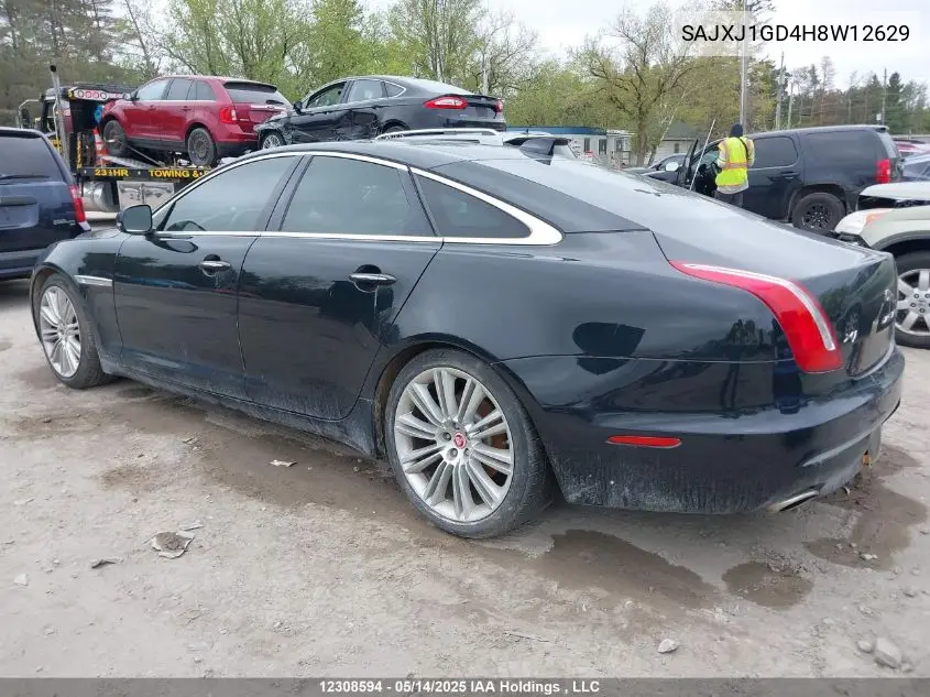 2017 Jaguar Xj VIN: SAJXJ1GD4H8W12629 Lot: 12308594