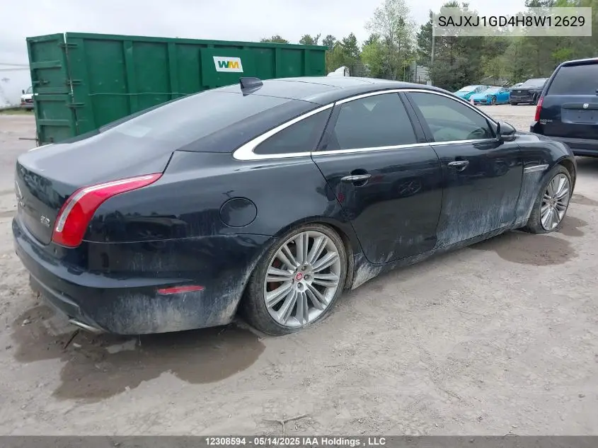 2017 Jaguar Xj VIN: SAJXJ1GD4H8W12629 Lot: 12308594