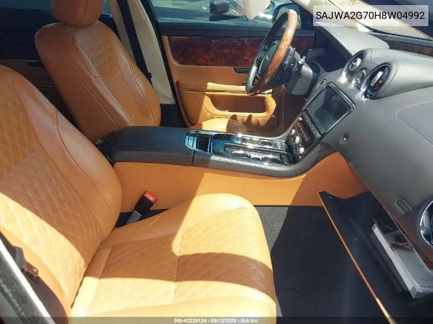 2017 Jaguar Xj Xjl Portfolio VIN: SAJWA2G70H8W04992 Lot: 42228124