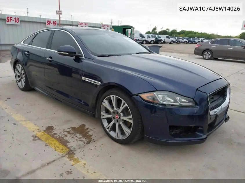 2018 Jaguar Xj R-Sport VIN: SAJWA1C74J8W14026 Lot: 42032719