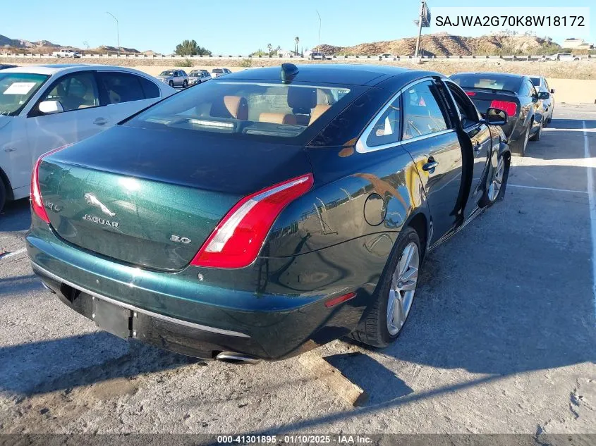2019 Jaguar Xj Xj50 V6/Xjl Portfolio VIN: SAJWA2G70K8W18172 Lot: 41301895