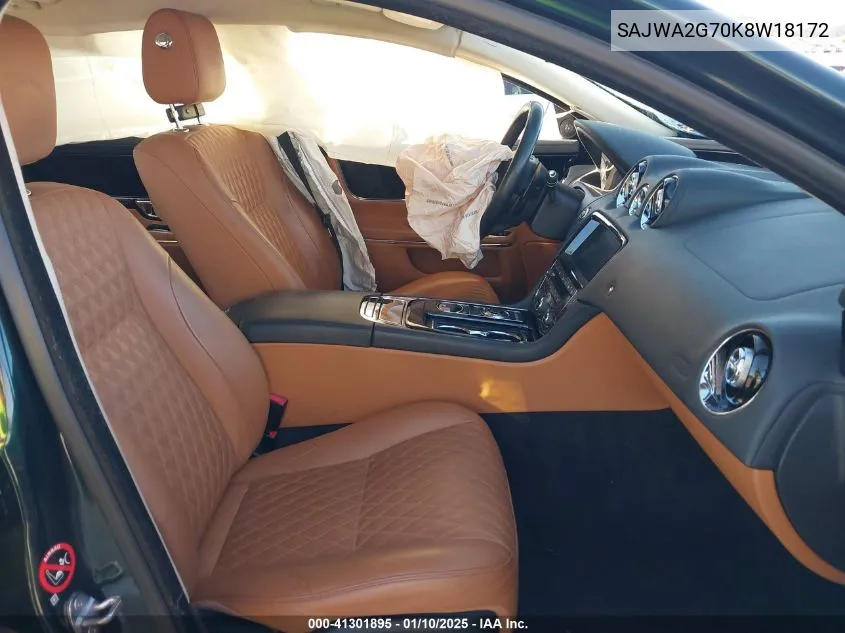 2019 Jaguar Xj Xj50 V6/Xjl Portfolio VIN: SAJWA2G70K8W18172 Lot: 41301895
