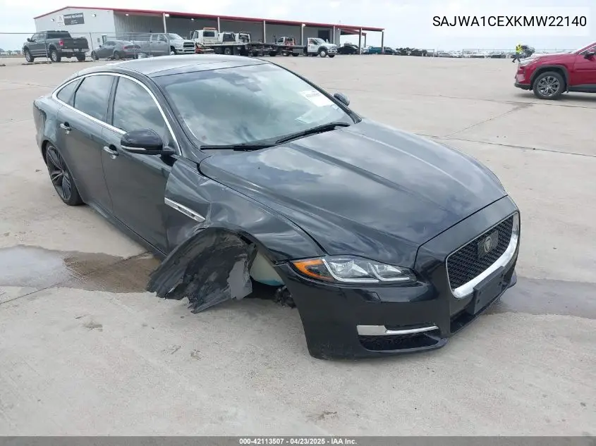 2019 Jaguar Xj Supercharged VIN: SAJWA1CEXKMW22140 Lot: 42113507
