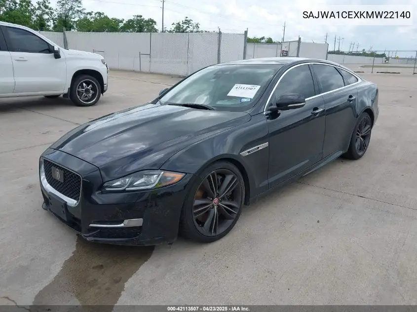 2019 Jaguar Xj Supercharged VIN: SAJWA1CEXKMW22140 Lot: 42113507
