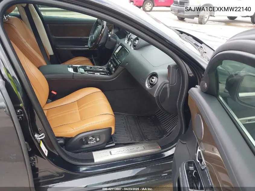 2019 Jaguar Xj Supercharged VIN: SAJWA1CEXKMW22140 Lot: 42113507