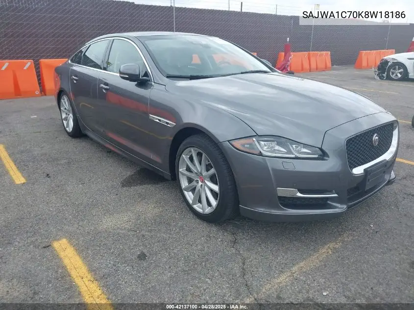 2019 Jaguar Xj R-Sport VIN: SAJWA1C70K8W18186 Lot: 42137100