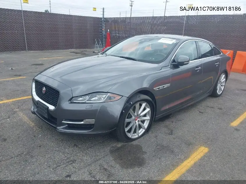 2019 Jaguar Xj R-Sport VIN: SAJWA1C70K8W18186 Lot: 42137100