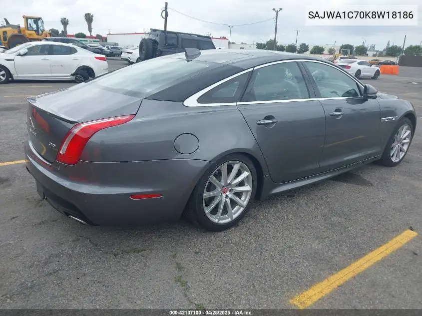 2019 Jaguar Xj R-Sport VIN: SAJWA1C70K8W18186 Lot: 42137100