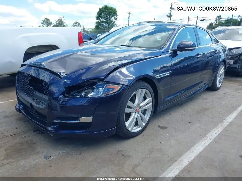2019 Jaguar Xj R-Sport VIN: SAJWJ1CD0K8W20865 Lot: 42206084