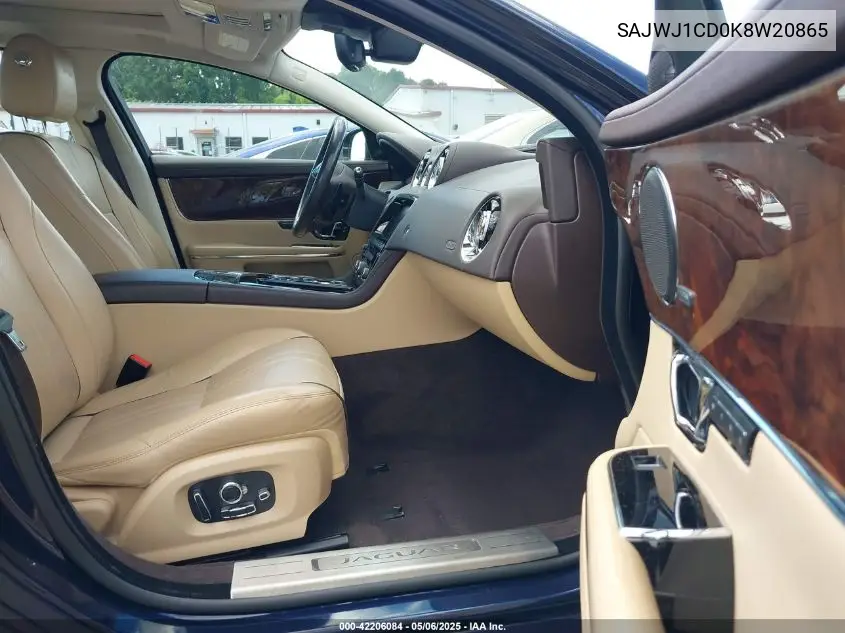 2019 Jaguar Xj R-Sport VIN: SAJWJ1CD0K8W20865 Lot: 42206084