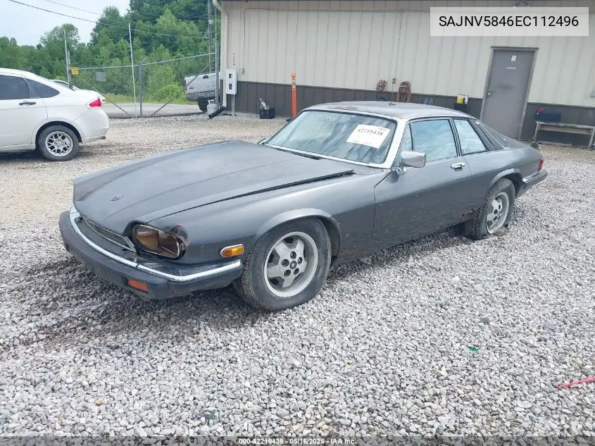 1984 Jaguar Xjs VIN: SAJNV5846EC112496 Lot: 42219438