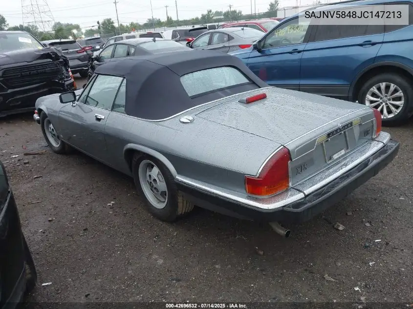 1988 Jaguar Xjs VIN: SAJNV5848JC147213 Lot: 42696532