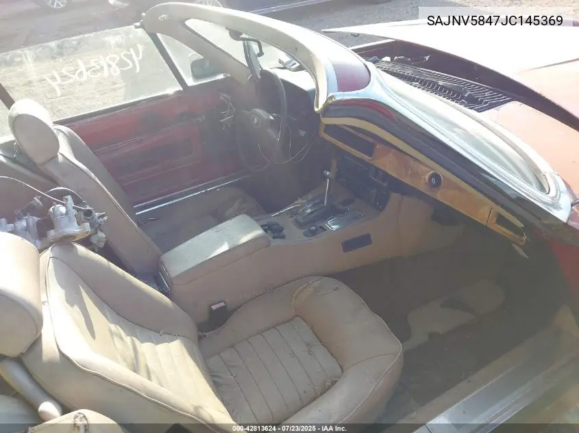 1988 Jaguar Xjs VIN: SAJNV5847JC145369 Lot: 42813624