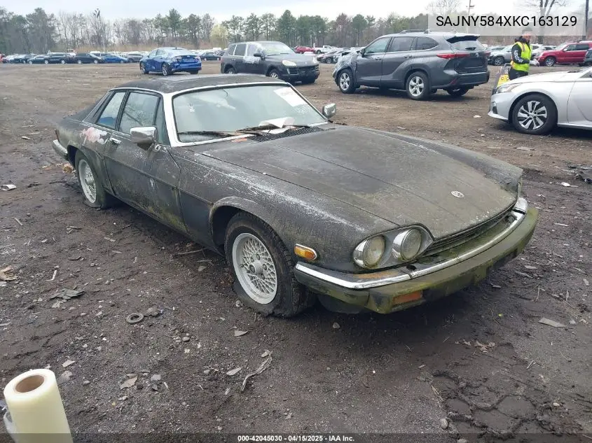 1989 Jaguar Xjs VIN: SAJNY584XKC163129 Lot: 42045030