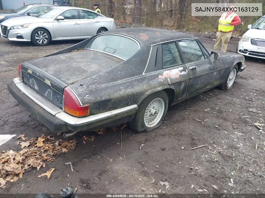 1989 Jaguar Xjs VIN: SAJNY584XKC163129 Lot: 42045030