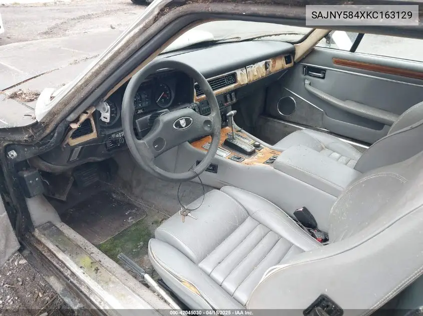 1989 Jaguar Xjs VIN: SAJNY584XKC163129 Lot: 42045030