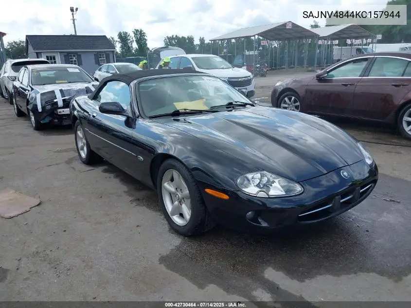 1989 Jaguar Xjs VIN: SAJNV4844KC157944 Lot: 42730464