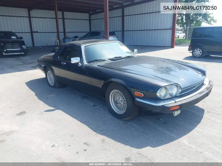 1990 Jaguar Xjs VIN: SAJNW4849LC173250 Lot: 42296451