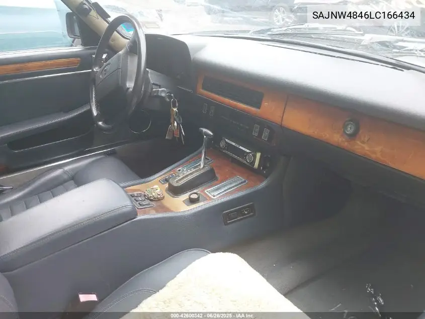 1990 Jaguar Xjs VIN: SAJNW4846LC166434 Lot: 42600342
