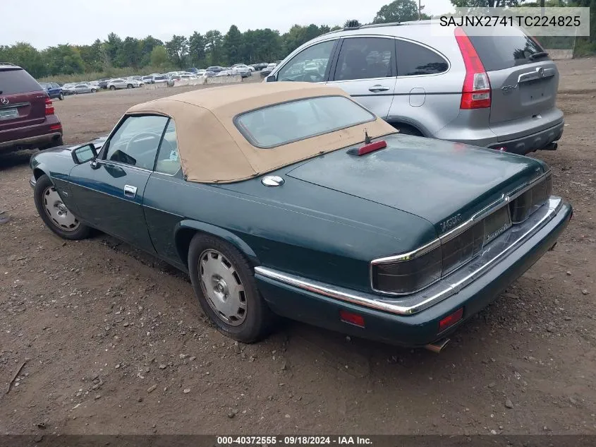 1996 Jaguar Xjs 2+2 VIN: SAJNX2741TC224825 Lot: 40372555