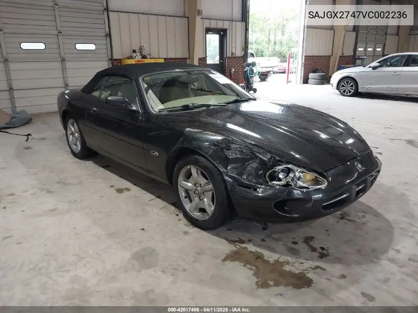 1997 Jaguar Xk8 VIN: SAJGX2747VC002236 Lot: 42017486