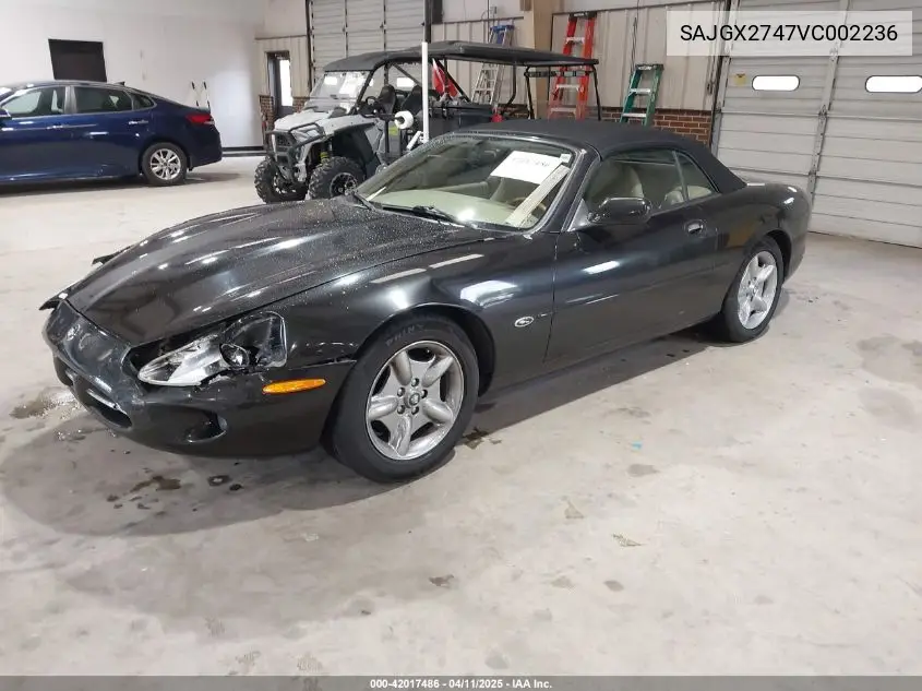 1997 Jaguar Xk8 VIN: SAJGX2747VC002236 Lot: 42017486