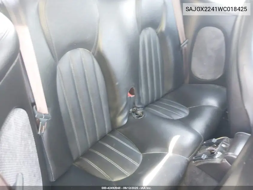 1998 Jaguar Xk8 VIN: SAJGX2241WC018425 Lot: 42492048