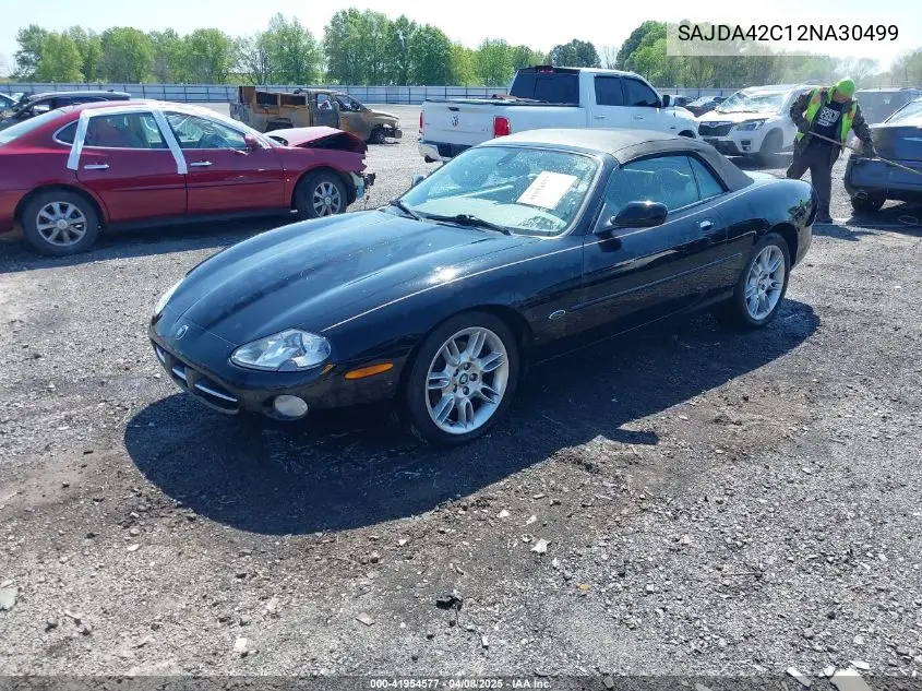 2002 Jaguar Xk8 VIN: SAJDA42C12NA30499 Lot: 41954577