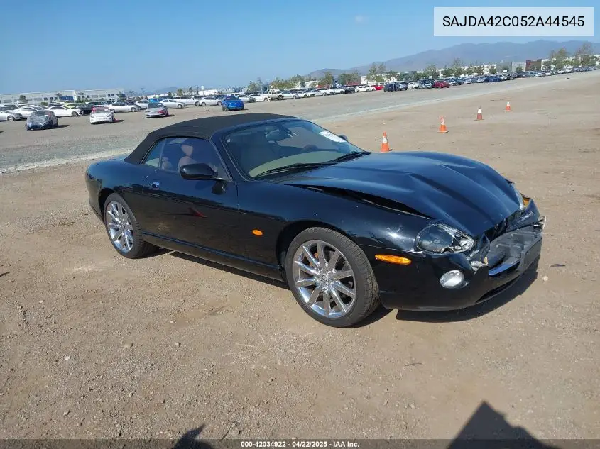 2005 Jaguar Xk8 VIN: SAJDA42C052A44545 Lot: 42034922