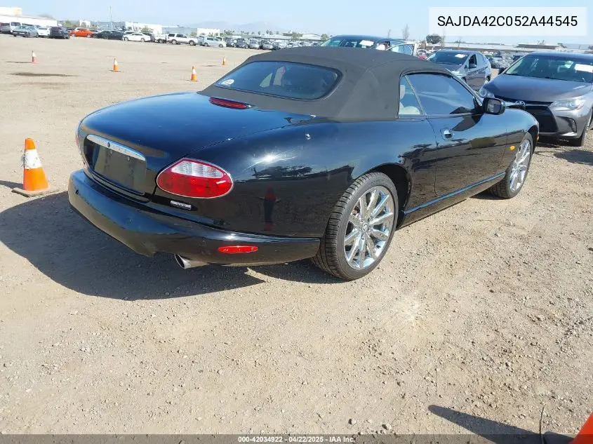 2005 Jaguar Xk8 VIN: SAJDA42C052A44545 Lot: 42034922