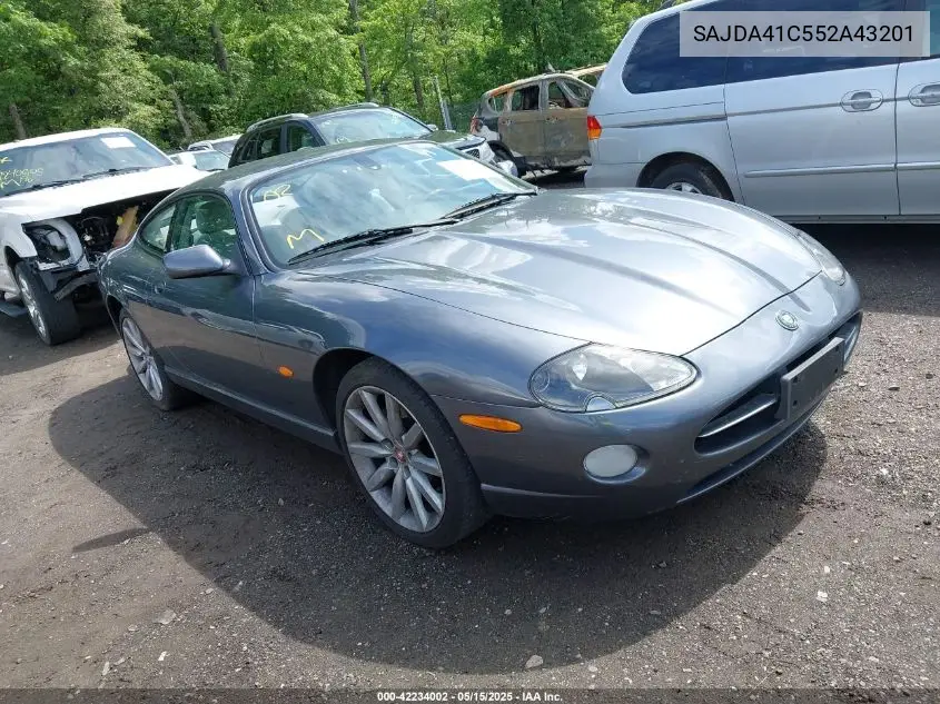2005 Jaguar Xk8 VIN: SAJDA41C552A43201 Lot: 42234002