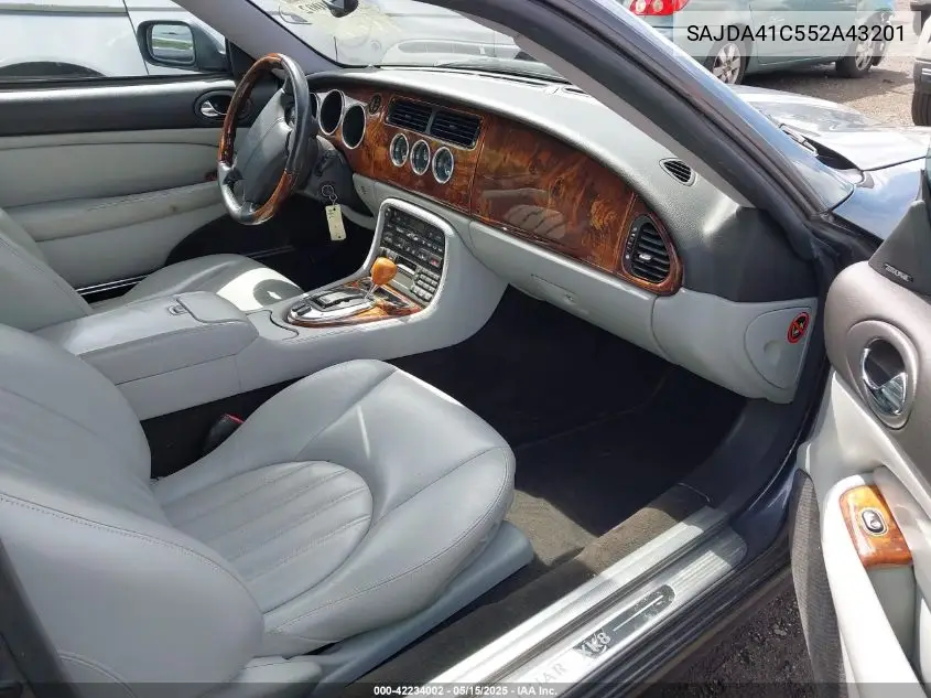 2005 Jaguar Xk8 VIN: SAJDA41C552A43201 Lot: 42234002
