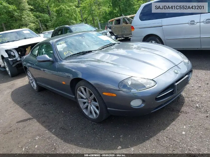 2005 Jaguar Xk8 VIN: SAJDA41C552A43201 Lot: 42579352