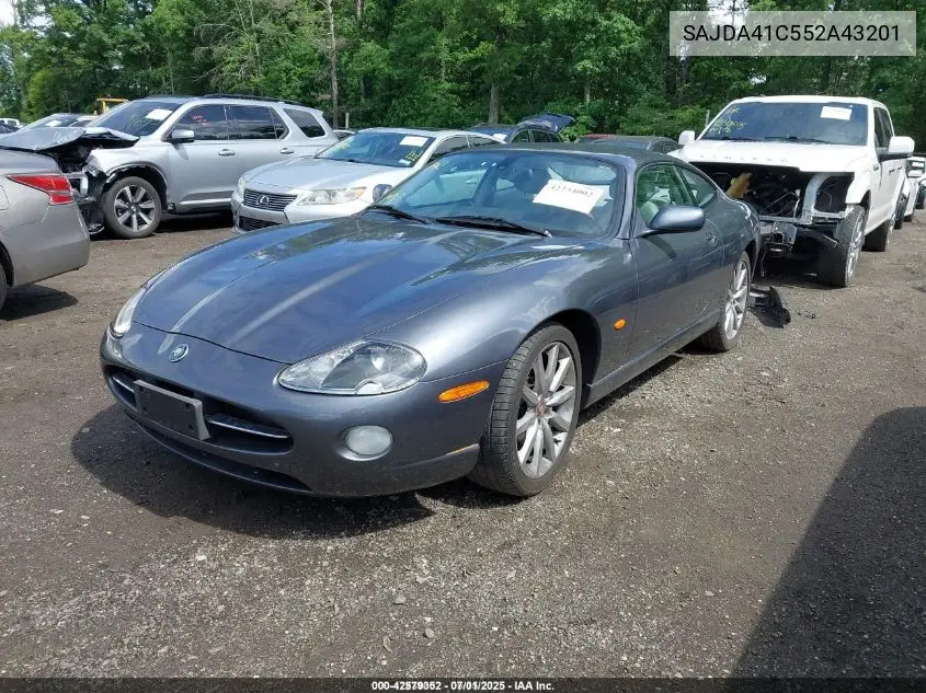 2005 Jaguar Xk8 VIN: SAJDA41C552A43201 Lot: 42579352