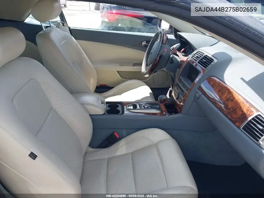 2007 Jaguar Xk VIN: SAJDA44B275B02659 Lot: 42204896