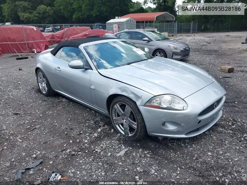 2009 Jaguar Xk VIN: SAJWA44B095B28186 Lot: 42548604