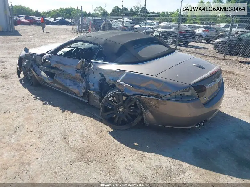 2010 Jaguar Xk Xkr VIN: SAJWA4EC6AMB38464 Lot: 42272788