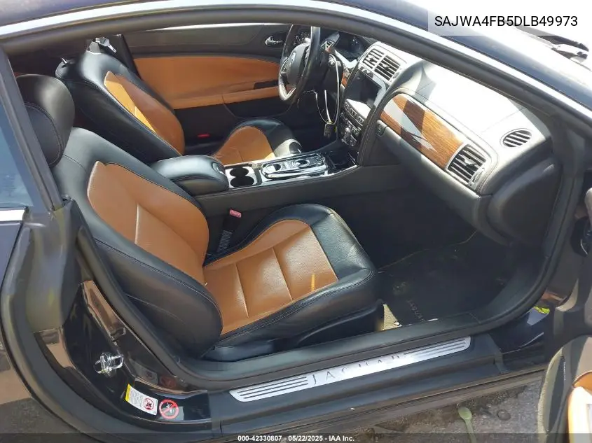 2013 Jaguar Xk VIN: SAJWA4FB5DLB49973 Lot: 42330807
