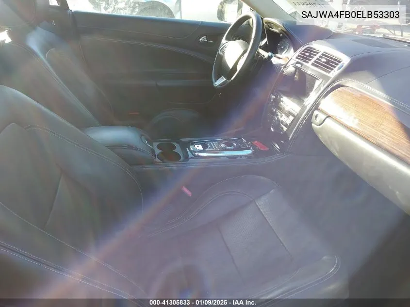 2014 Jaguar Xk VIN: SAJWA4FB0ELB53303 Lot: 41305833