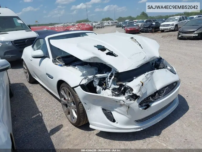 2014 Jaguar Xk Xkr VIN: SAJWA4EC9EMB52042 Lot: 42564229